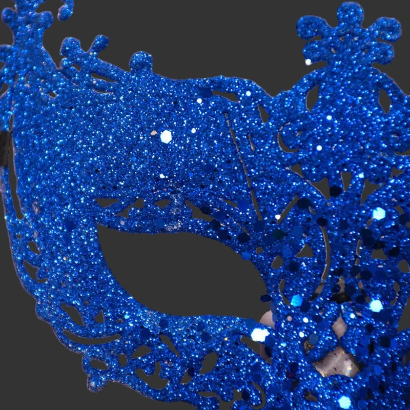 Halloween Christmas Carnival Gold Powder Hollow Fox Makeup Mask Venetian Masquerade Carnival Gold Powder Hollow Fox Makeup Mask