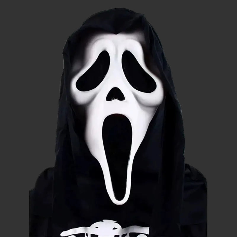 Scream Ghost  Mask Official Movie Horror Mask for Halloween Cosplay & Costumes