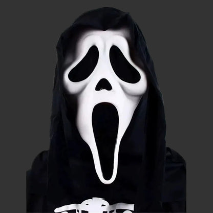 Scream Ghost  Mask Official Movie Horror Mask for Halloween Cosplay & Costumes