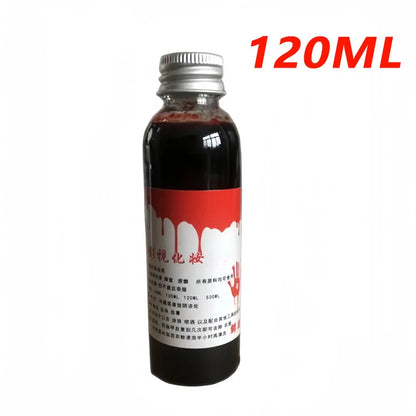 1 Bottles 30-100ml Makeup Blood Halloween Emulation Fake Blood Props