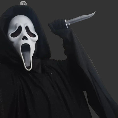 Scream Ghost  Mask Official Movie Horror Mask for Halloween Cosplay & Costumes