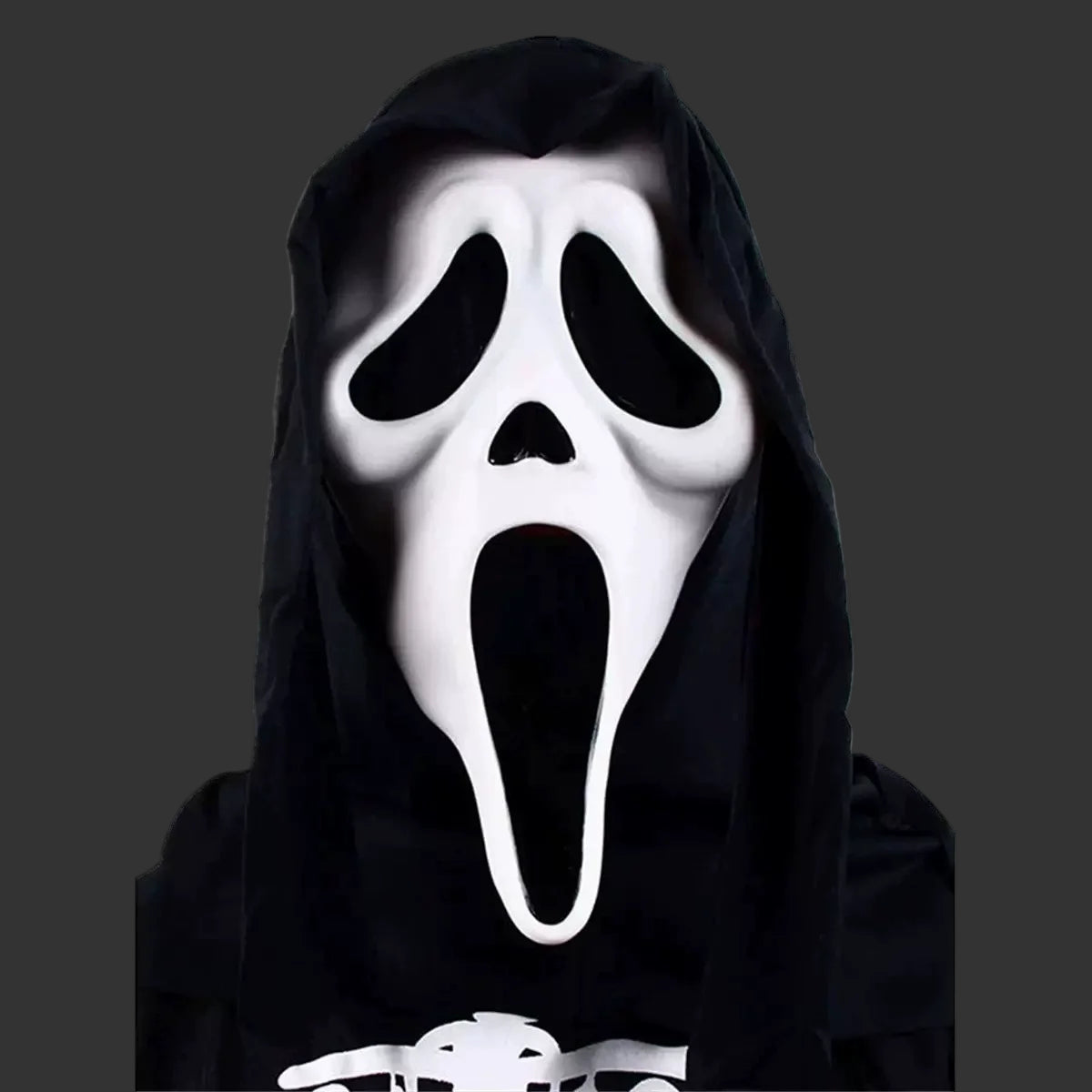 Scream Ghost  Mask Official Movie Horror Mask for Halloween Cosplay & Costumes