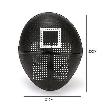 Game Cosplay Mask Full Face Masks Masquerade Accessories Square Circle Triangle Party Masks Korean TV Cosplay Costumes Mask Toys